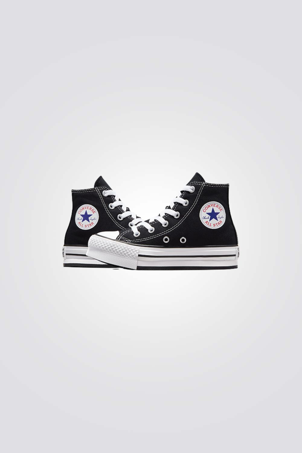 סניקרס גבוהות לילדים בצבע שחור | קונברס