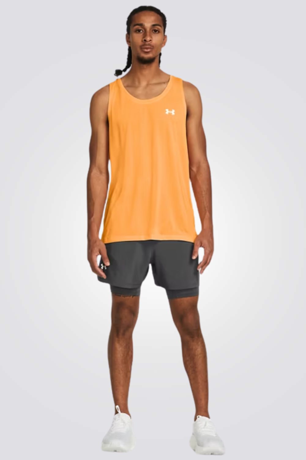 מכנסי ספורט קצרים UA Launch לגברים