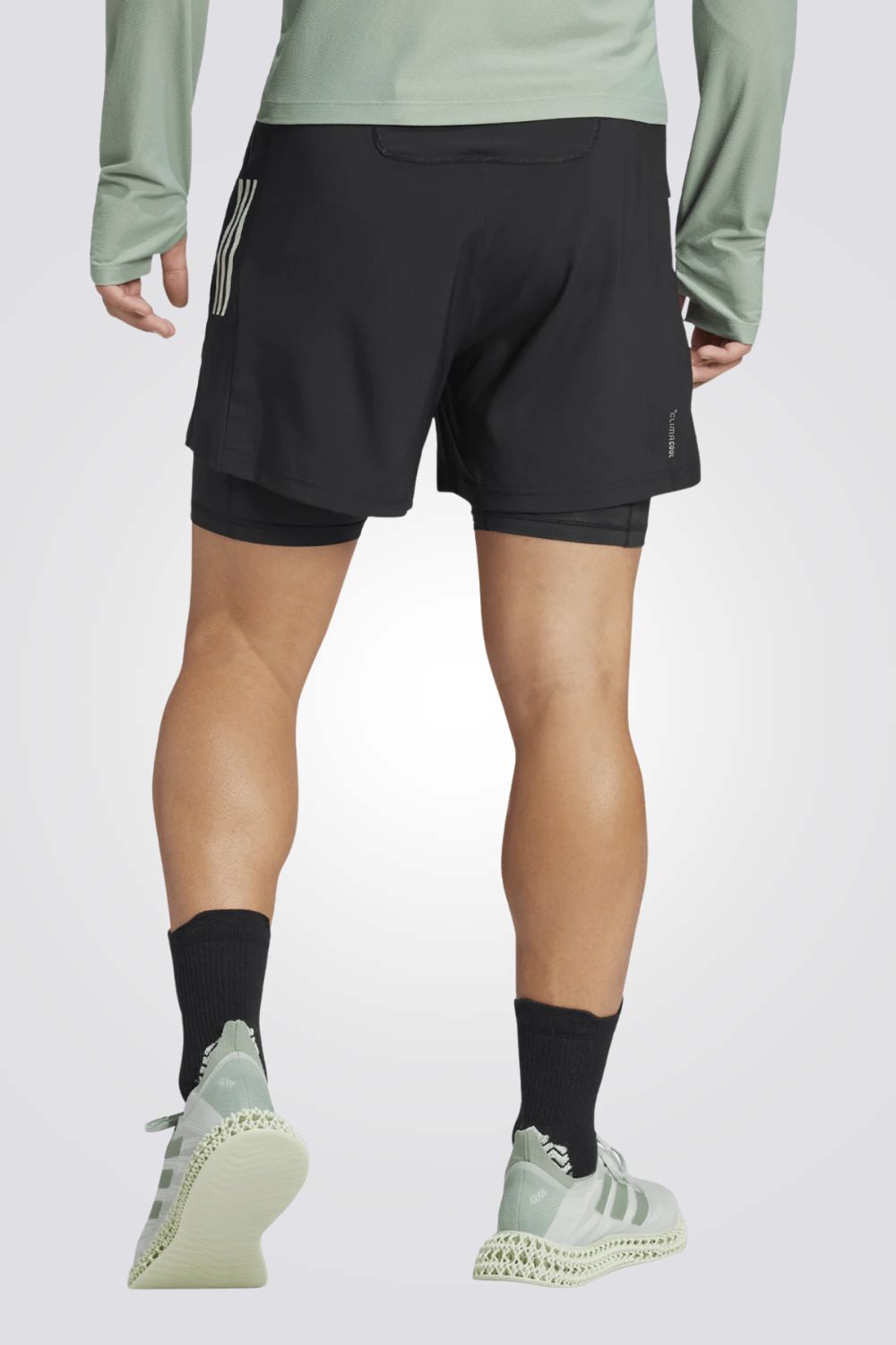 מכנסי ספורט קצרים Own the Run Climacool 2in1 לגברים