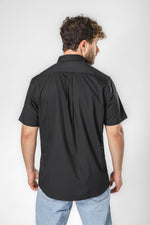 חולצה מכופתרת שרוולים קצרים