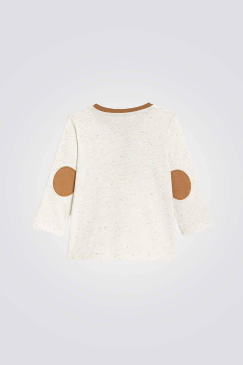 טי‑שירט ג׳רזי שמנת עם הדפס חיות | אוקיידי