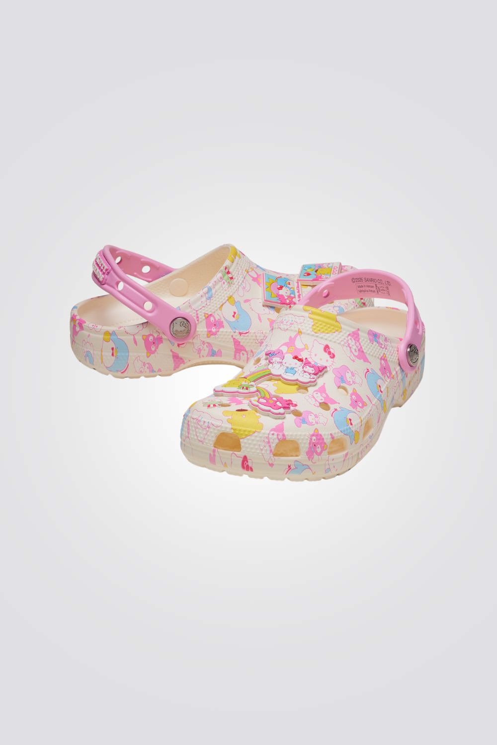 כפכפי הלו קיטי וחברים במידות קטנות Hello Kitty and Friends Pastel Classic Clog T | קרוקס