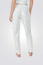 מכנסי פיג'מה עם הדפס של לבבות | איתם