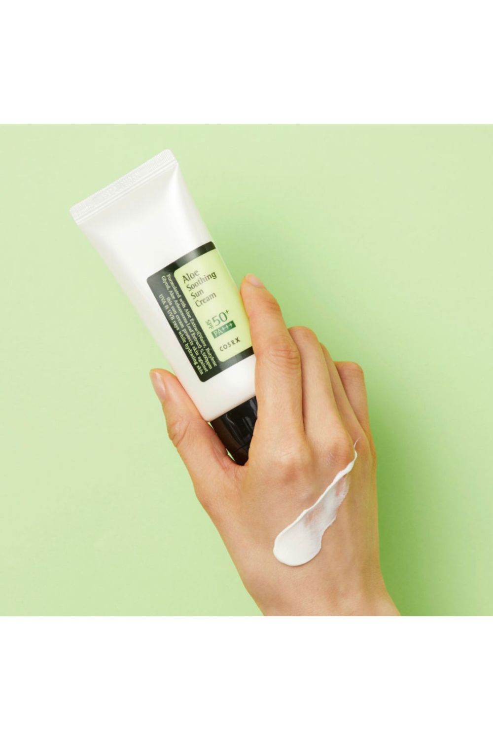 קרם הגנה 50SPF עם אלוורה להרגעת העור 50 מ"ל