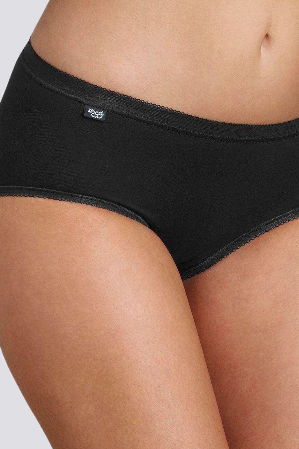 תחתוני BASIC+MIDI שחורים