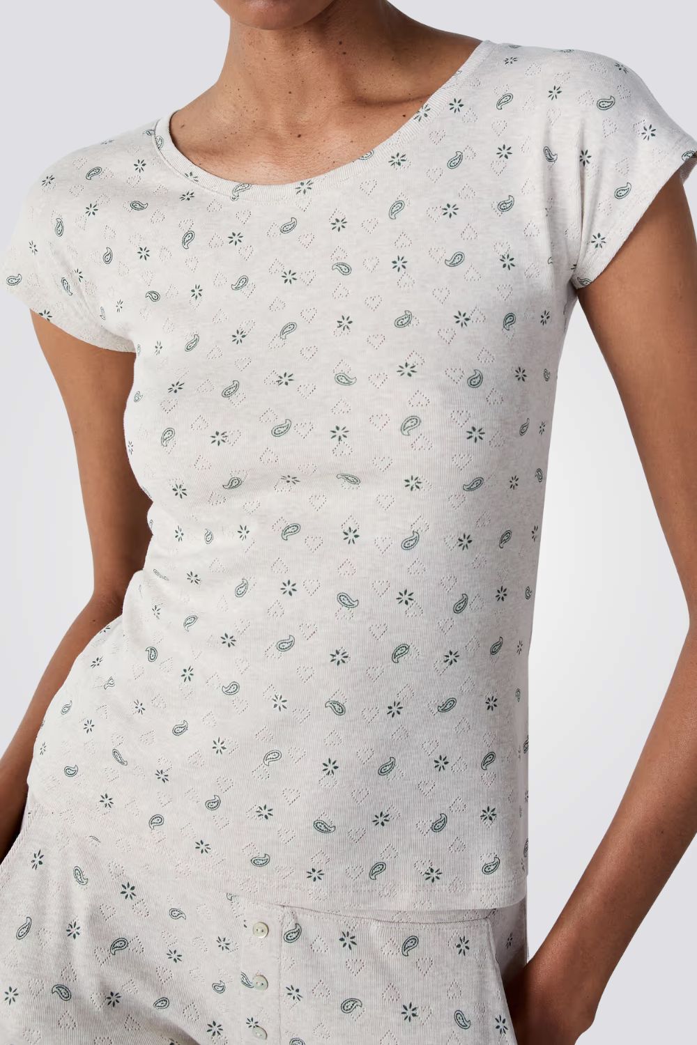 חולצת פיג'מה BAYSIDE לנשים 