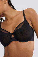 חזיית מינימייזר Comfort Contour W01 שחורה | טריומף