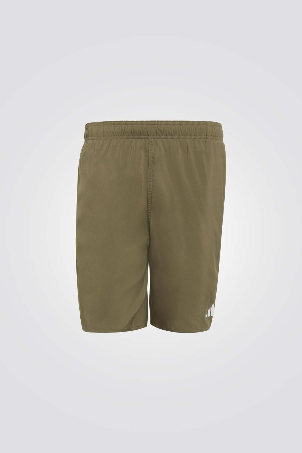 מכנסי בגד ים Solid 3Bars 8In לגברים | אדידס