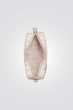 תיק כתף מיני בצבע בז' 
