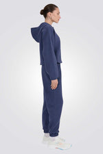 מכנסיים ארוכים Waffle-Knit Sweatpants לנשים | 4F 