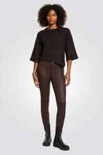 חולצת סריג באורך 3/4 לנשים | מורגן