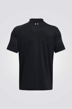 חולצת פולו  UA Performance 3.0 בצבע שחור