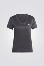 טישירט ספורט צווארון וי לנשים | אדידס 