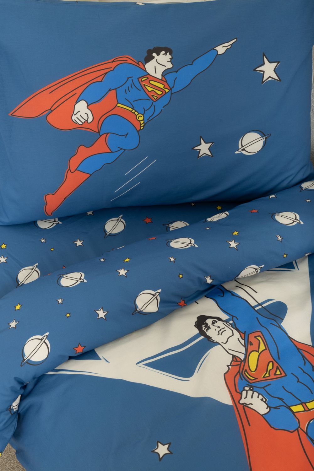 סט מצעי מעבר דגם SUPERMAN 