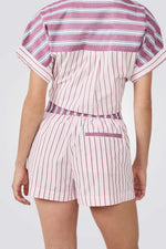 מכנסיים קצרים בהדפס פסים | איתם