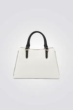 תיק יד לנשים בצבע לבן 