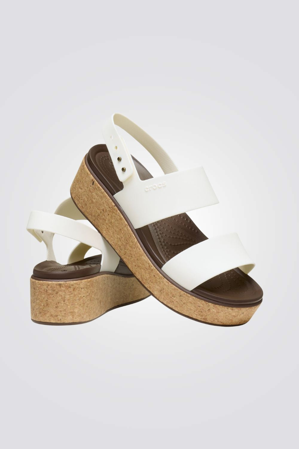 סנדלי פלטפורמה ברוקלין קורק לנשים Brooklyn Cork Low Wedge | קרוקס