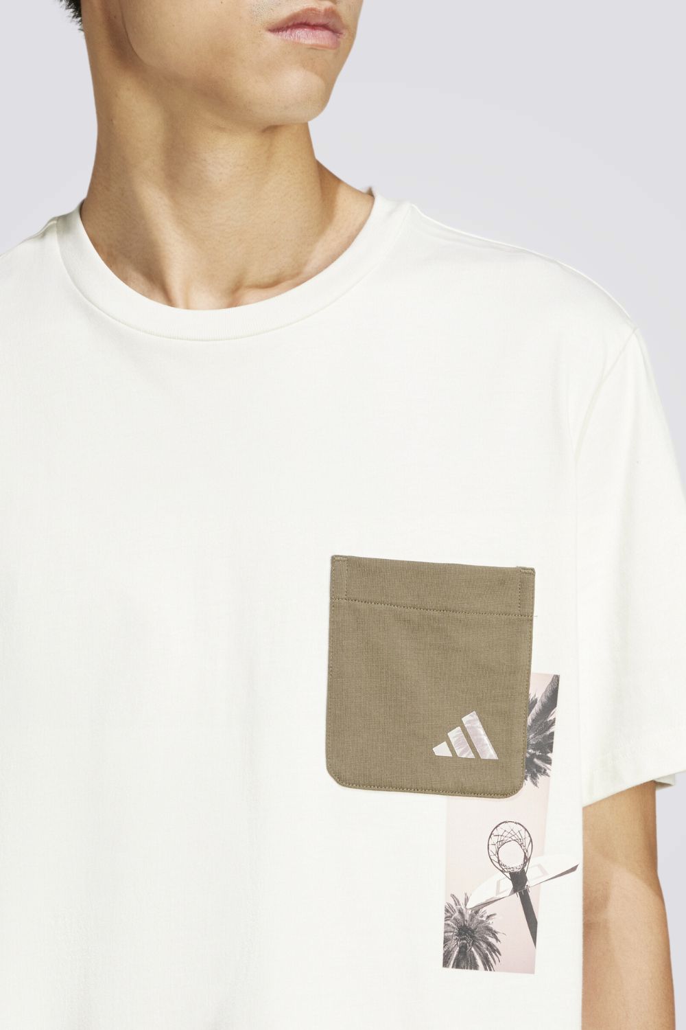 טי שרט  Lens Elevated Pocket לגברים