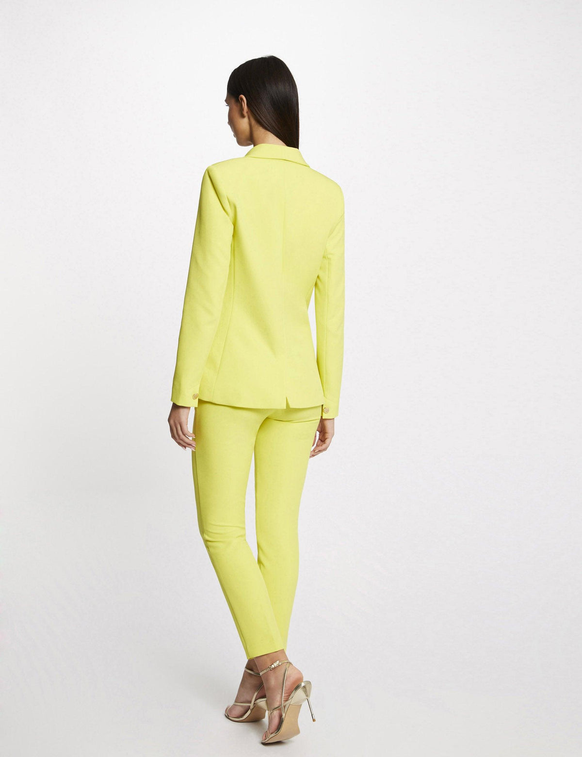 מכנסי אלגנט בצבע צהוב - MASHBIR//365