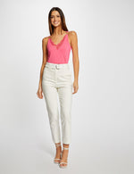 גופיית תחרה בצבע ורוד - MASHBIR//365