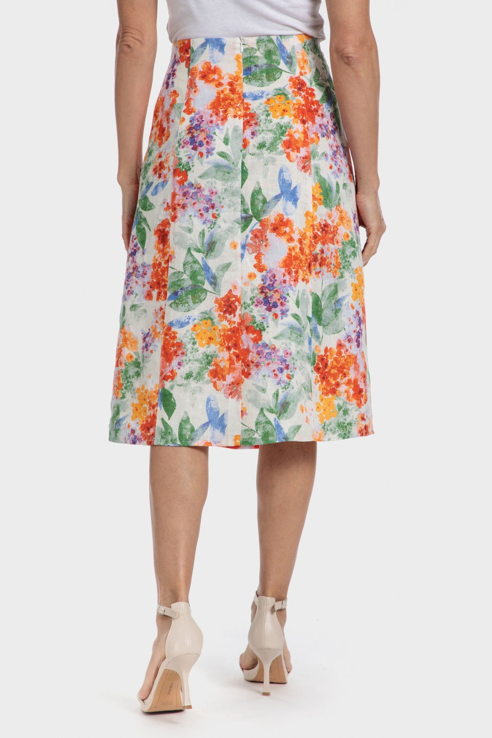 חצאית בשילוב צבעים