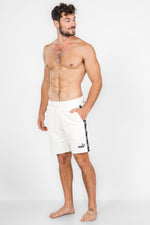 מכנסיים קצרים לגבר בצבע לבן - MASHBIR//365