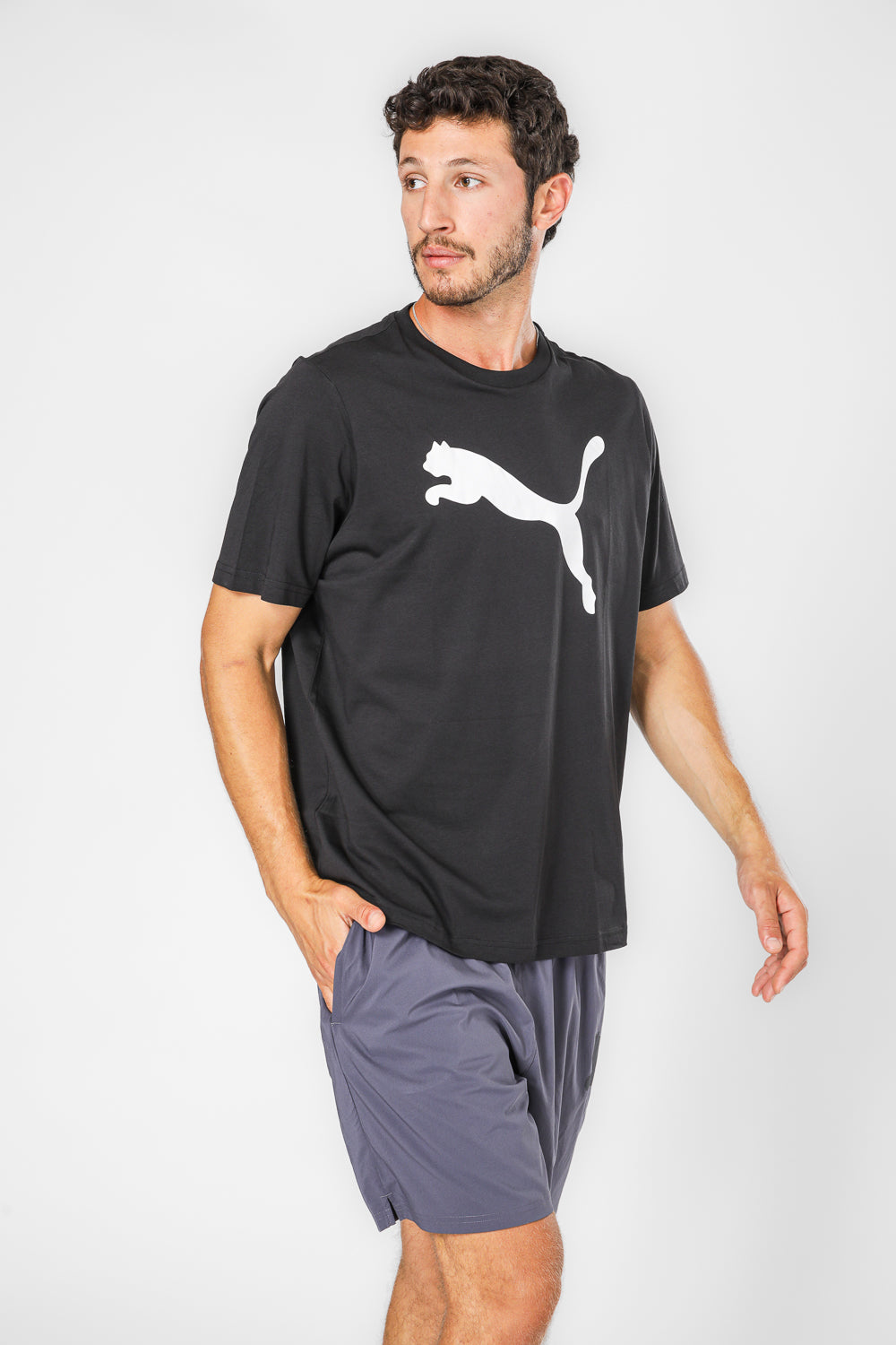 טי שירט  ESS Puma Logo Tee לגברים