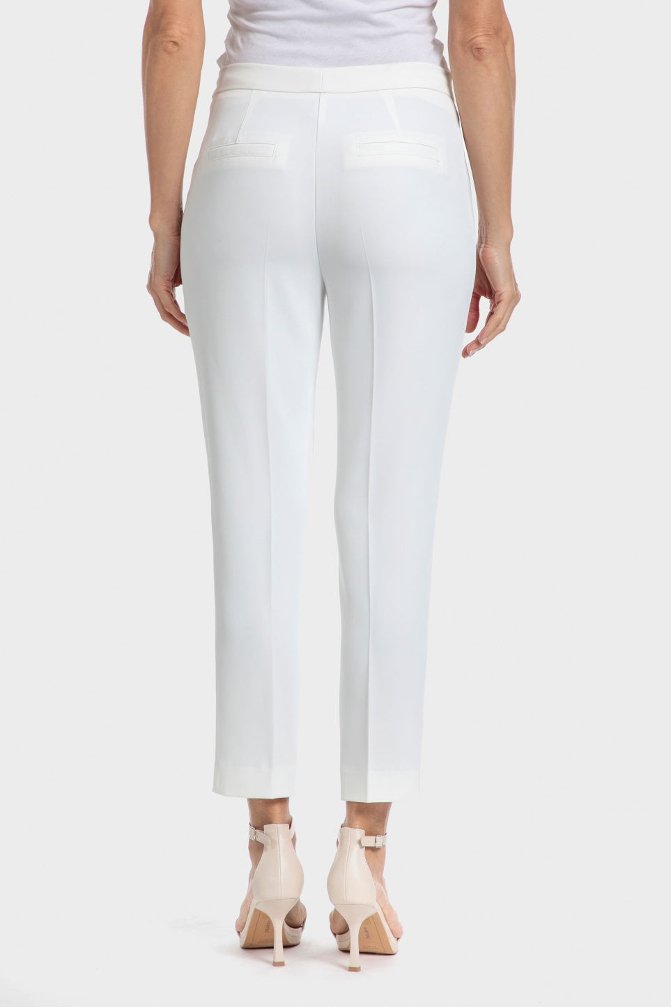 מכנסי אלגנט בצבע לבן