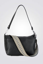 תיק צד לנשים בצבע שחור