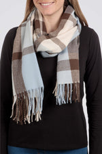 צעיף משבצות לנשים