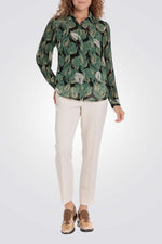 חולצה מכופתרת בהדפס