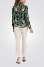 חולצה מכופתרת בהדפס