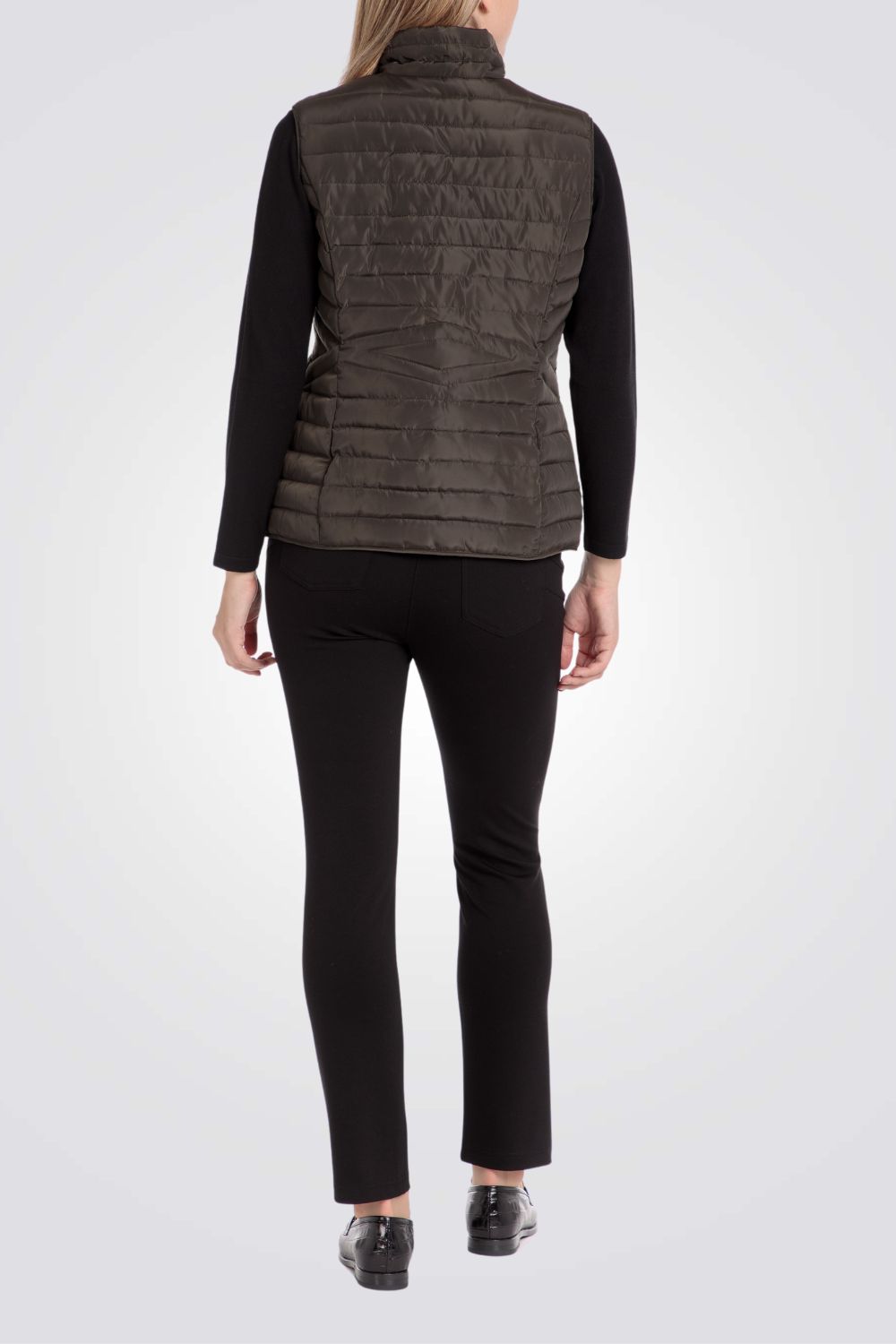 ווסט ניילון בצבע ירוק כהה