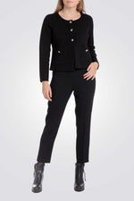 קרדיגן קצר בצבע שחור