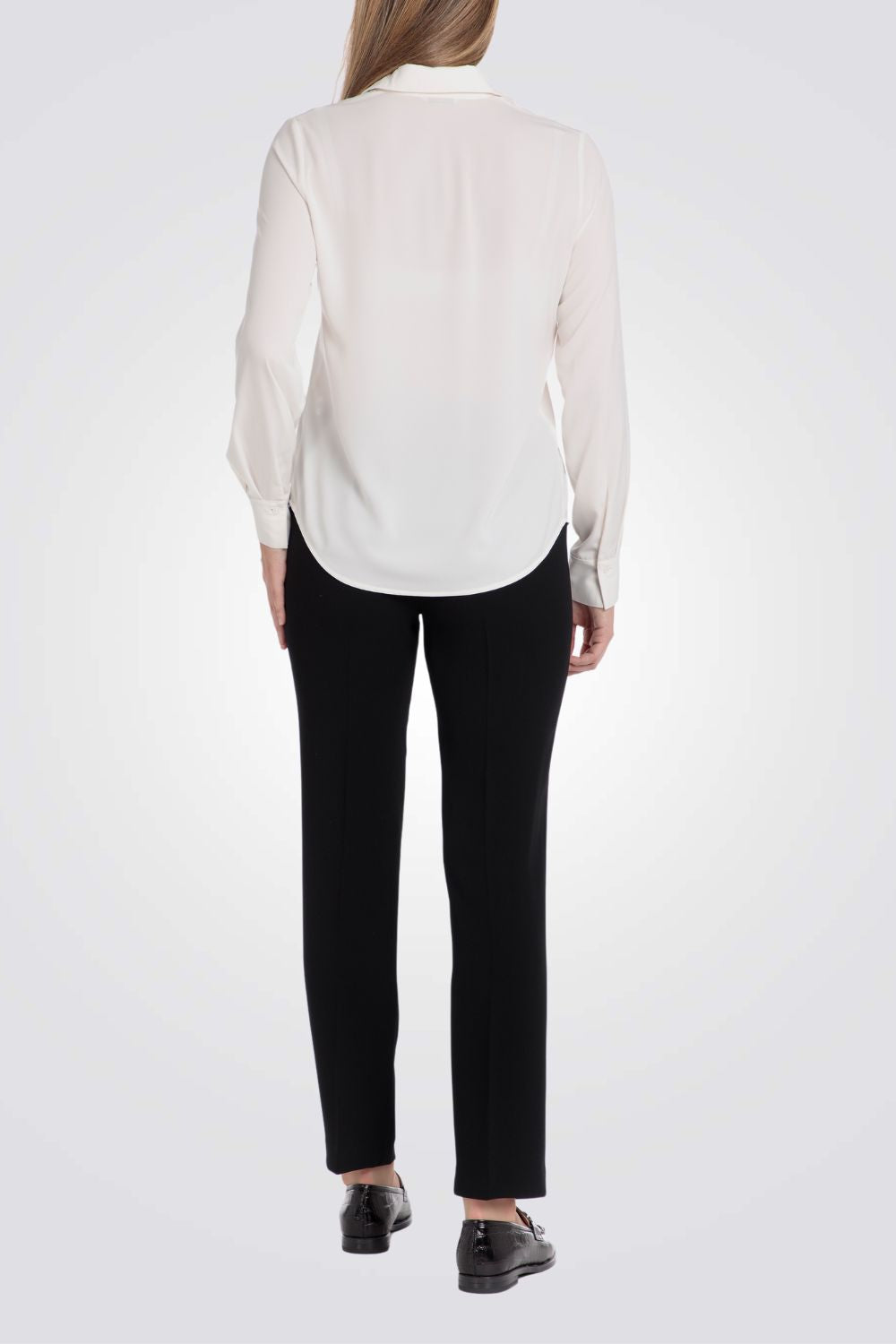 מכנס מחוייט בצבע שחור