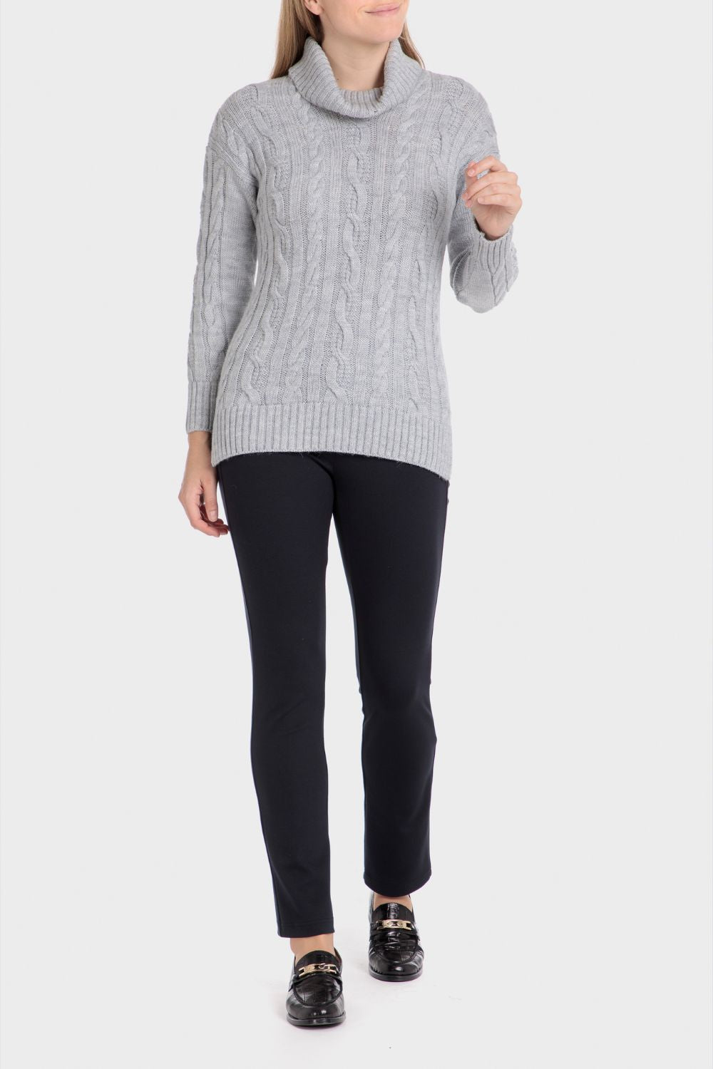 מכנסי טייץ פוש-אפ  בצבע נייבי