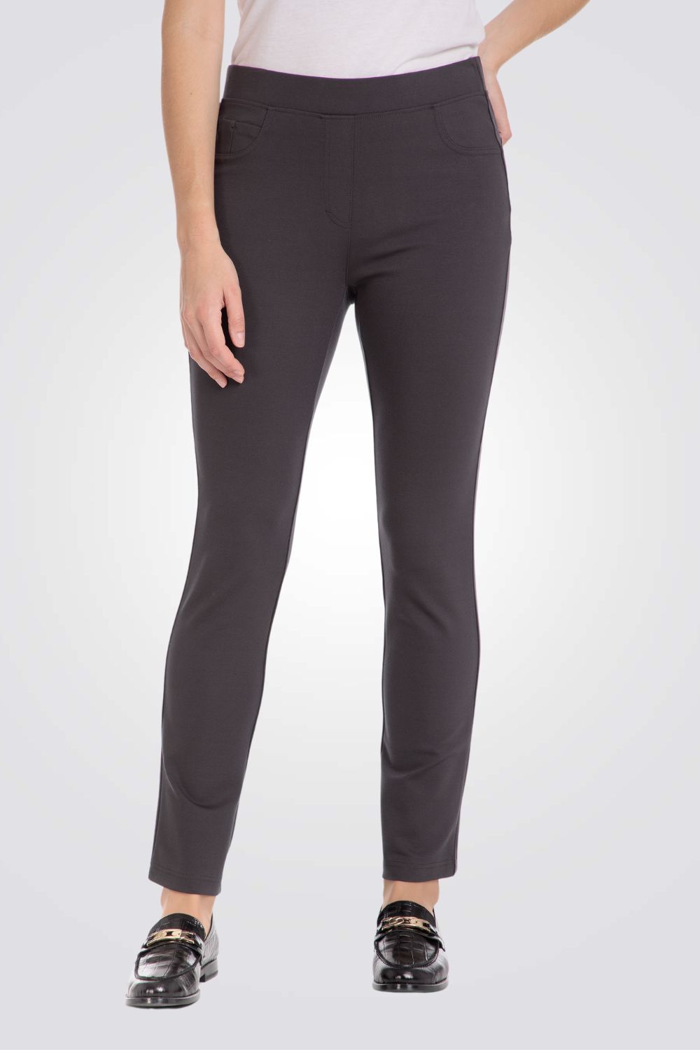 מכנסי טייץ פוש-אפ  בצבע חאקי