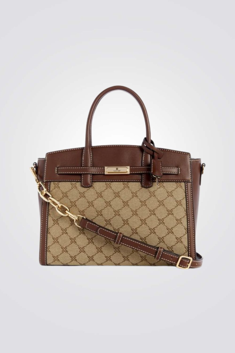 תיק TOTE לנשים בצבע חום