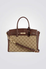 תיק TOTE לנשים בצבע חום