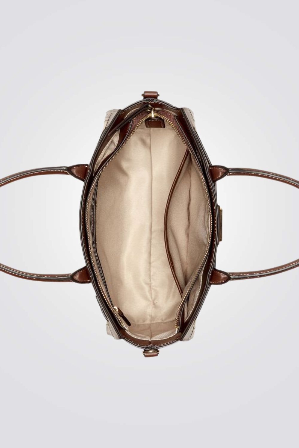 תיק TOTE לנשים בצבע חום