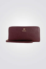 תיק קלאץ’ ארנק לנשים בצבע בצבע בורדו