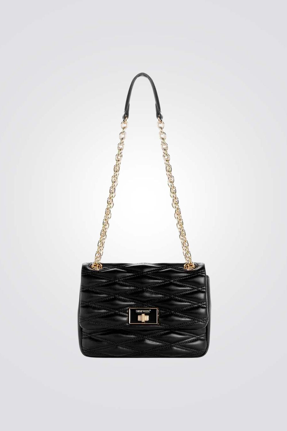 תיק צד מעטפה לנשים בצבע שחור