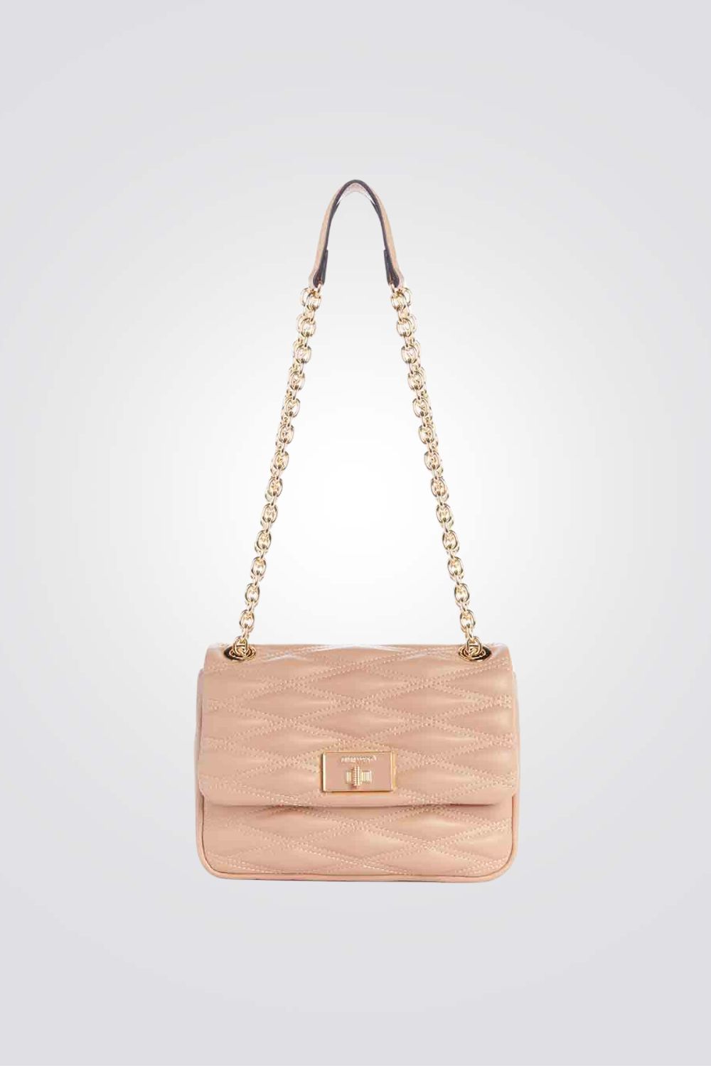 תיק צד מעטפה לנשים בצבע ניוד