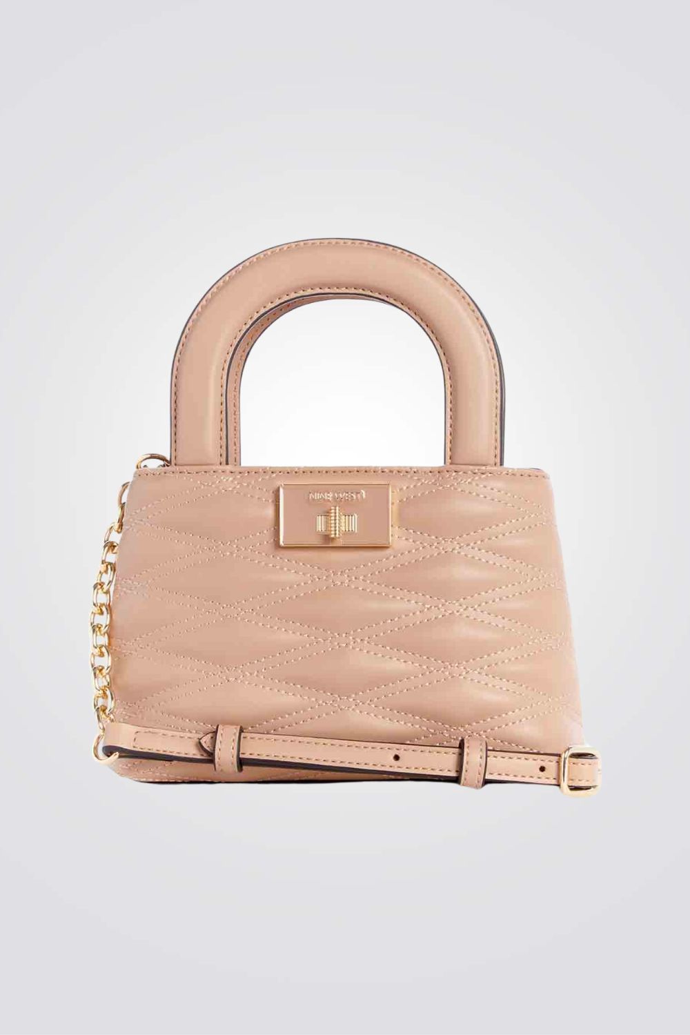 תיק צד satchel לנשים בצבע ורוד