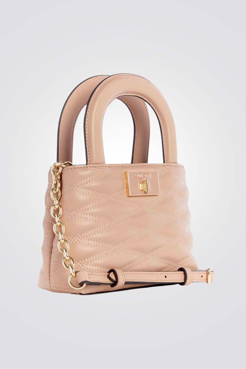 תיק צד satchel לנשים בצבע ורוד