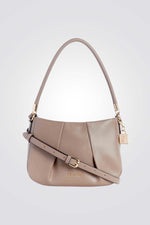 תיק baguette לנשים בצבע טאופ