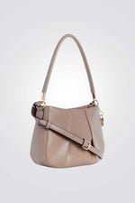 תיק baguette לנשים בצבע טאופ