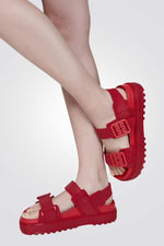 סנדלים TOWNY בצבע בצבע אדום