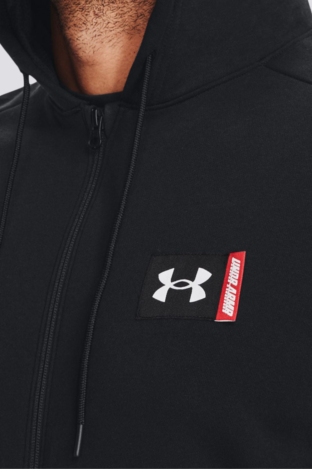 ג'קט FW21 UA BASELINE FULL ZIP לגברים