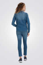 אוברשירט גי'נס דיטיילס אבני חן